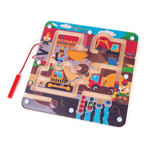 Construction Maze Puzzle