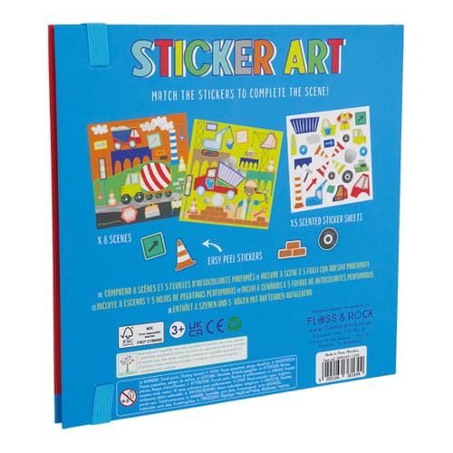 Construction Sticker Art