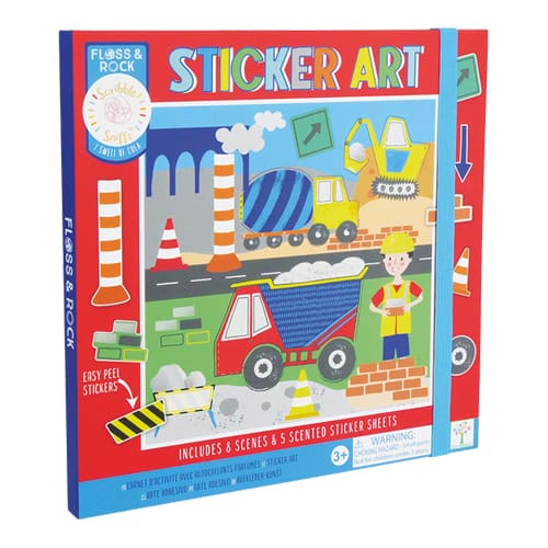 Construction Sticker Art