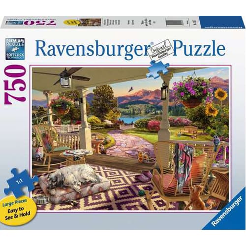 Cozy Front Porch Views Puzzle (750 Pieces)