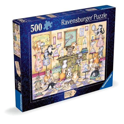 Crazy Cats Tabby & Co Puzzle - 500 Pieces | Toy Street