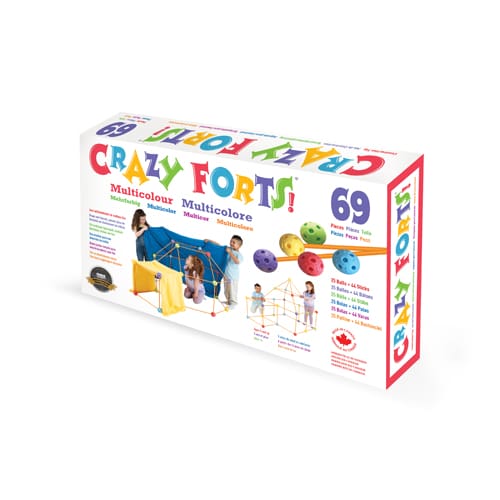 Crazy Forts Multi-Coloured