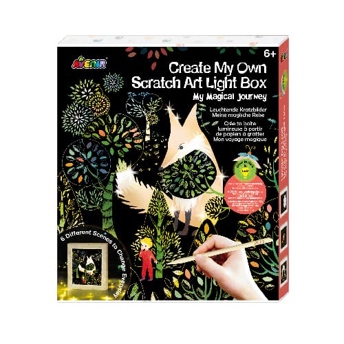 Create My Own Scratch Art Light Box