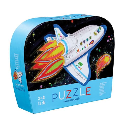 Crocodile Creek 12-piece Mini Puzzle: Rocket