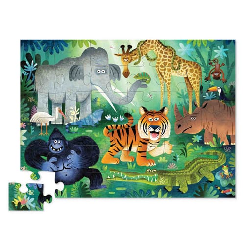 Crocodile Creek - 36 Piece Puzzle/Wild Kingdom