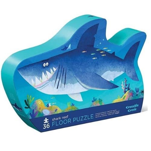 Crocodile Creek 36-piece Shaped Puzzle: Shark Reef