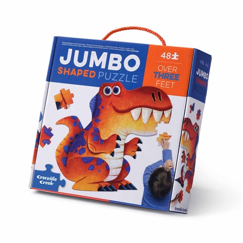 Crocodile Creek - 48 Piece Jumbo Puzzle/Dinosaur