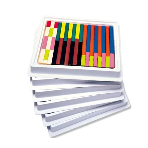 Cuisenaire Rods Classroom Set, Plastic