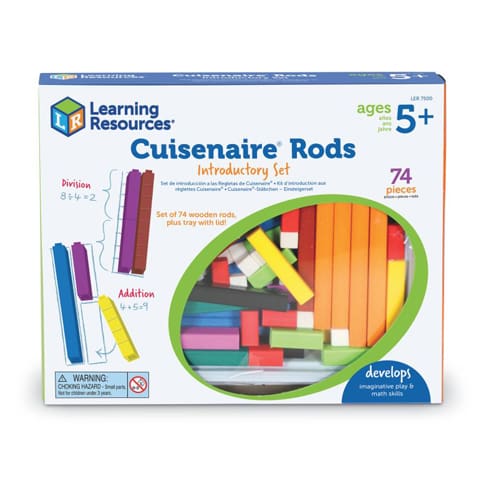 Cuisenaire Rods Introductory Set, Plastic