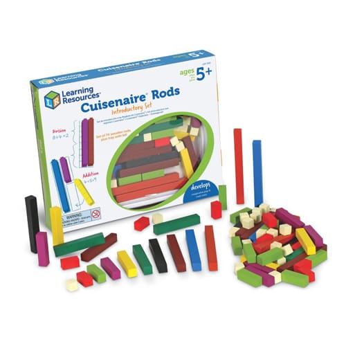 Cuisenaire Rods Introductory Set, Wood