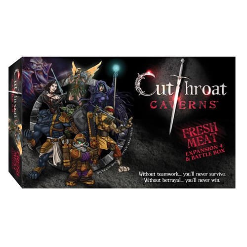 Cutthroat Caverns Card Game: Fresh Meat Expansion