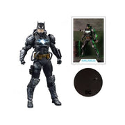 DC Multiverse 7In - Batman Hazmat Suit (Light Up Logo) (Gold Label)