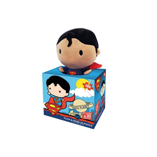 DC Plush & Super 3D Puzzle: Superman (300 pieces)