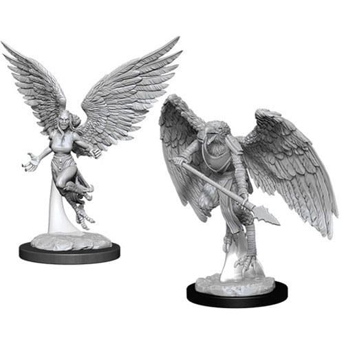 D&D Nolzur's Marvelous Unpainted Miniatures (W11): Harpy & Arakocra