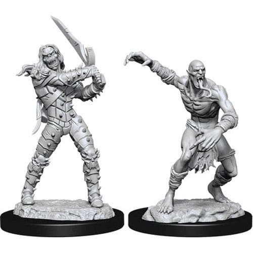 D&D Nolzur's Marvelous Unpainted Miniatures (W11): Wight & Ghast