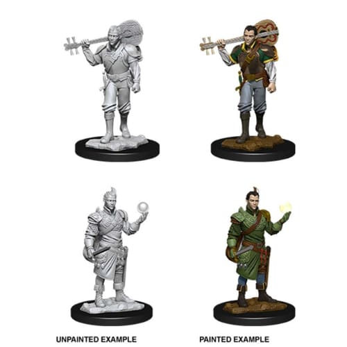 D&D Nolzur's Marvelous Unpainted Miniatures (W12) - Male Half-Elf Bard