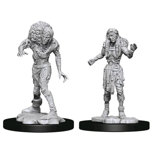 D&D Nolzur's Marvelous Unpainted Miniatures (Wave 14): Drowned Assassin and Drowned Ascetic