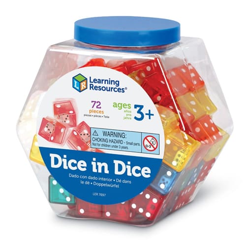 Dice In Dice, Set of 72