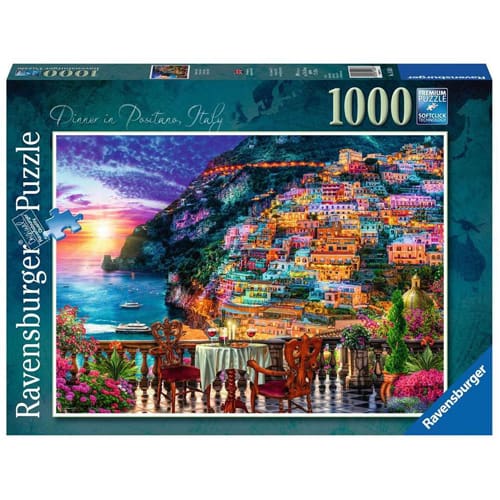Dinner in Positano, Italy (1000 pieces)