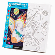Dinosaur Canvas Set With Paints