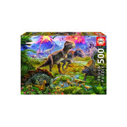 Dinosaur Gathering 500pc Jigsaw Puzzle