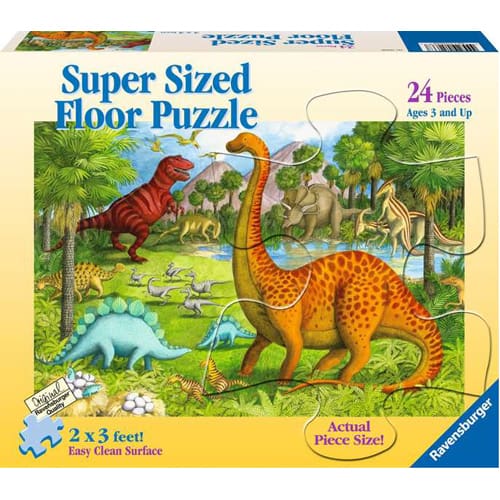 Dinosaur Pals Giant Floor Puzzle, 24pc