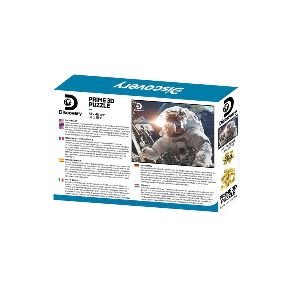 Discovery Astronaut Up Close 500 Piece Puzzle