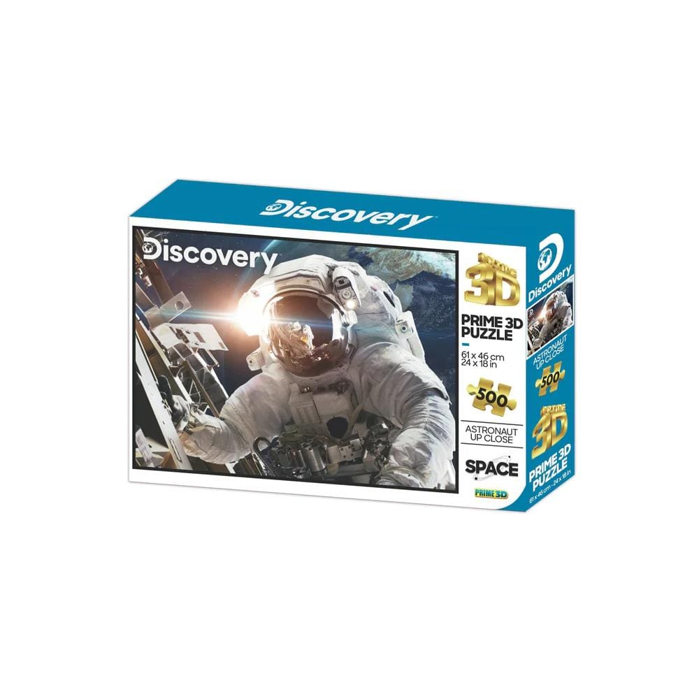 Discovery Astronaut Up Close 500 Piece Puzzle
