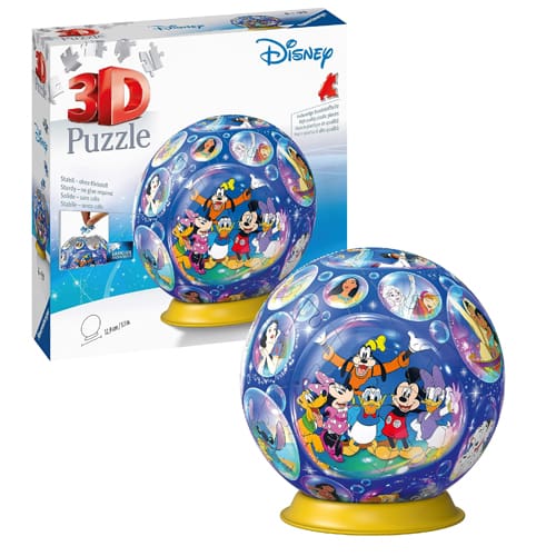 Disney Character 3D Puzzle Ball, 72pc