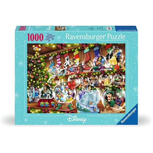 Disney Christmas Snowglobe Paradise, 1000pc