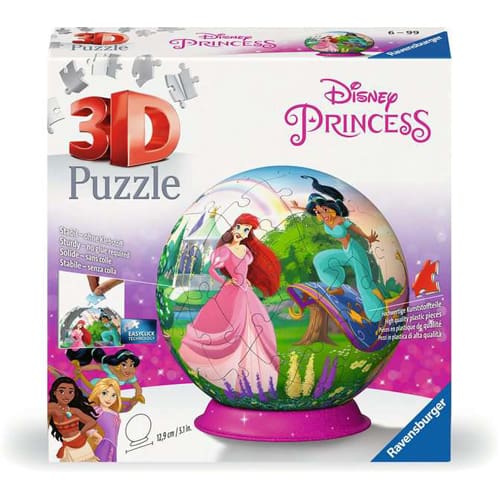 Disney Princess 3D Puzzle Ball, 72pc