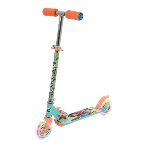 Disney Princess Folding Inline Scooter with Light Up Wheels