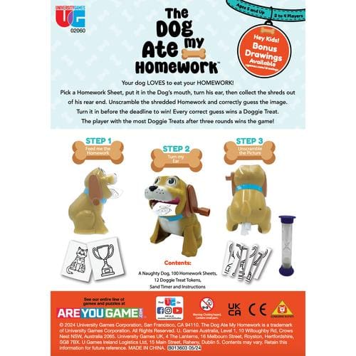 Dog Ate My Homework
