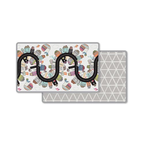 Double Reversible Playmat- Vibrant Village