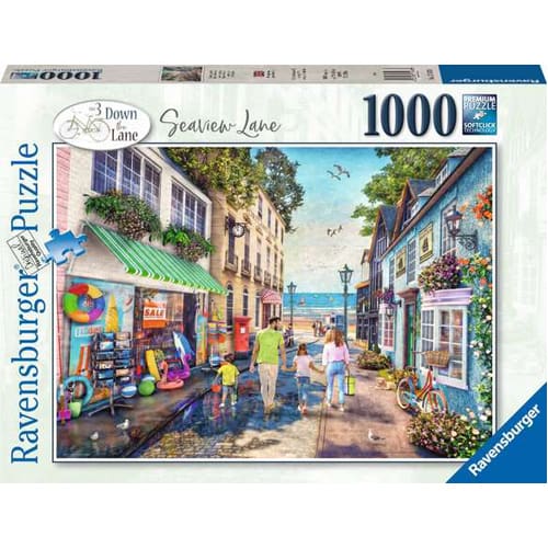 Down The Lane No.3, Seaview Lane Puzzle (1000 Pieces)