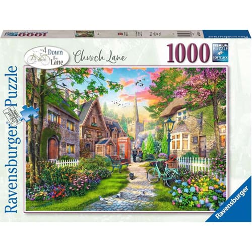Down the Lane No.4 Church Lane (1000 Pieces)