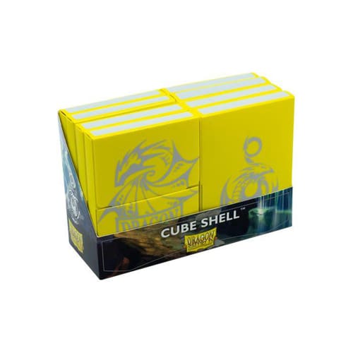 Dragon Shield Cube Shell - Yellow (8)