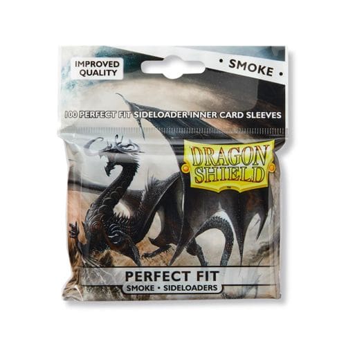 Dragon Shield Perfect Fit Sideloaders - Smoke (100 ct. In bag)