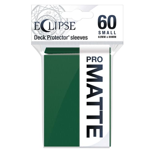 Eclipse Matte Small Sleeves: Forest Green (60)