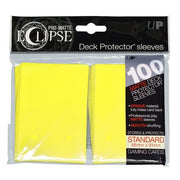 Eclipse Matte Standard Sleeves: Lemon Yellow (100)
