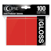 Eclipse PRO Gloss Standard Sleeves: Apple Red (100)