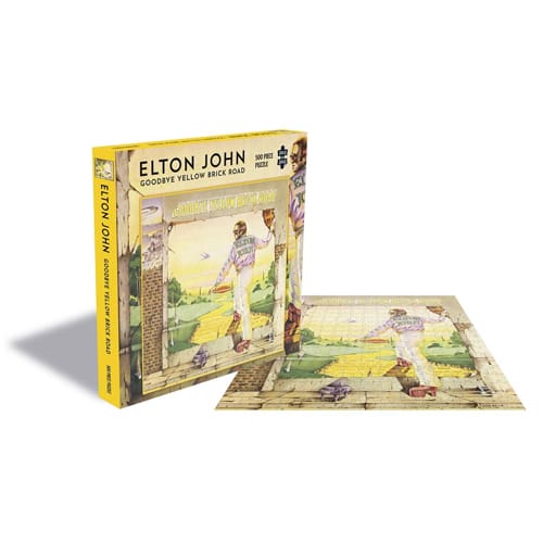 Elton John Puzzle: Goodbye Yellow Brick Road
