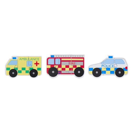 Emergency Services Mini Puzzles