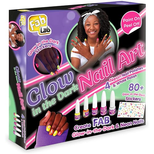 FabLab Glow In The Dark Nail Art