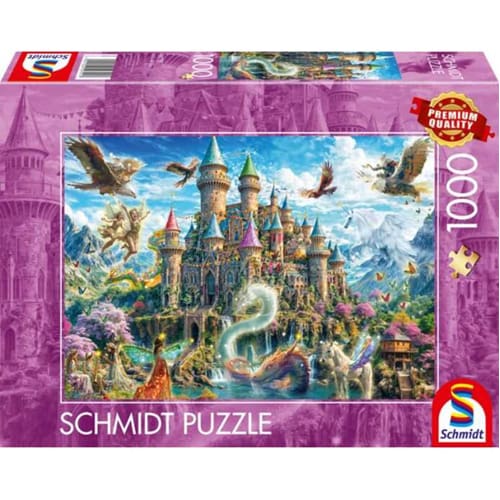 Fairytale Castle in the Land of Imagination Puzzle - 1000 Pieces