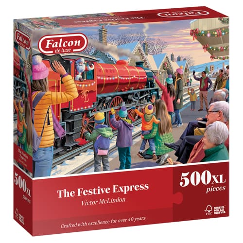 Falcon The Festive Express Puzzle 500XL