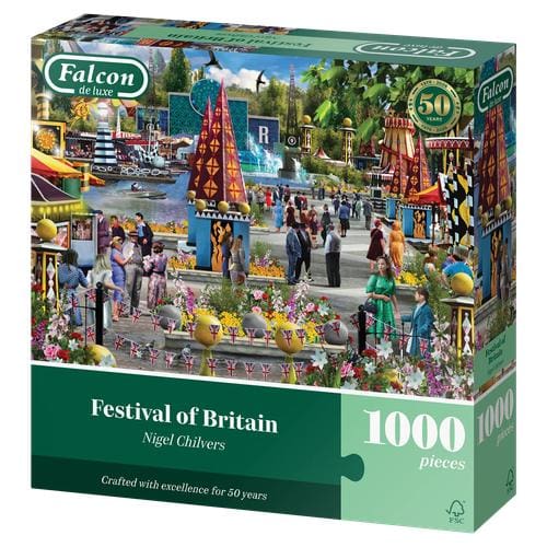 Falcon de Luxe: Festival of Britain Puzzle (1000 Pieces)