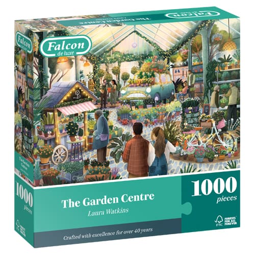 Falcon de Luxe - The Garden Centre - 1000 Piece Jigsaw Puzzle
