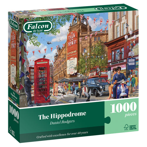 Falcon de Luxe - The Hippodrome - 1000 Piece Jigsaw Puzzle