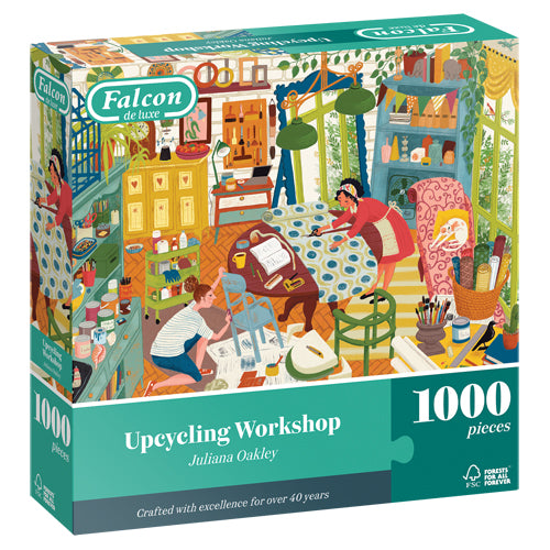 Falcon de Luxe - Upcycling Workshop - 1000 Piece Jigsaw Puzzle